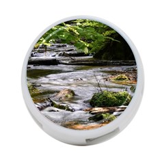 Bach Water Landscape Nature Forest Summer Sun 4-port Usb Hub (two Sides)