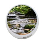 Bach Water Landscape Nature Forest Summer Sun 4-Port USB Hub (Two Sides) Back