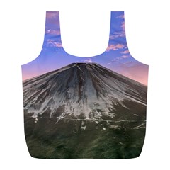 Mount Mountain Fuji Japan Volcano Mountains Full Print Recycle Bag (l)