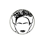 Frida Kahlo  Hat Clip Ball Marker (10 pack) Front