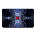 Art Robot Artificial Intelligence Technology Magnet (Rectangular) Front