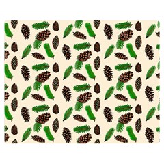 Background Ornamental Spruce Sample Double Sided Flano Blanket (medium)