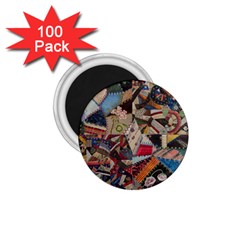 Background Embroidery Pattern Stitches Abstract 1 75  Magnets (100 Pack) 