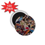 Background Embroidery Pattern Stitches Abstract 1.75  Magnets (100 pack)  Front