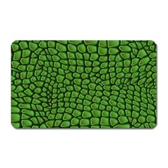 Seamless Pattern Crocodile Leather Magnet (rectangular)