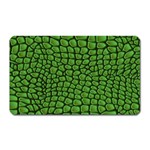 Seamless Pattern Crocodile Leather Magnet (Rectangular) Front