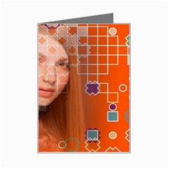 Geometricbeauty Mini Greeting Card by Sparkle