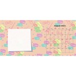 Sugar and Spice Desktop Calendar 11  x 5  Aug 2024