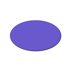 Color Slate Blue Sticker Oval (100 Pack) by Kultjers