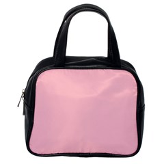 Color Pink Classic Handbag (one Side) by Kultjers