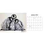Desk Calendar 11 x 5 Jan 2025