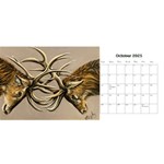 Desk Calendar 11 x 5 Oct 2025