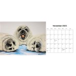 Desk Calendar 11 x 5 Nov 2025
