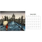 Desk Calendar 11 x 5 Mar 2025