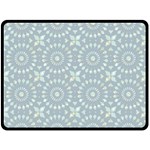 Kaleidoscope Duck Egg Fleece Blanket (Large) 80 x60  Blanket Front