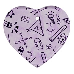 Science Research Curious Search Inspect Scientific Ornament (heart) by Uceng