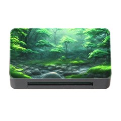 River Forest Woods Nature Rocks Japan Fantasy Memory Card Reader With Cf by Uceng