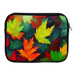 Leaves Foliage Autumn Nature Forest Fall Apple Ipad 2/3/4 Zipper Cases by Uceng