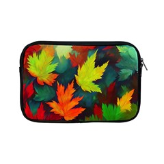 Leaves Foliage Autumn Nature Forest Fall Apple Ipad Mini Zipper Cases by Uceng