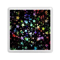 Christmas Star Gloss Lights Light Memory Card Reader (square) by Uceng