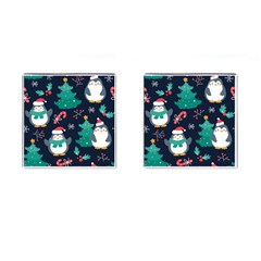 Colorful Funny Christmas Pattern Cufflinks (square) by Uceng