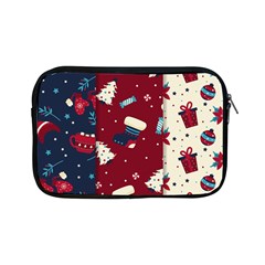 Flat Design Christmas Pattern Collection Art Apple Ipad Mini Zipper Cases by Uceng