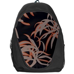 Leaf Leaves Pattern Print Backpack Bag by Ravend