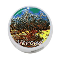 Colorful Verona Olive Tree 4-port Usb Hub (two Sides) by ConteMonfrey