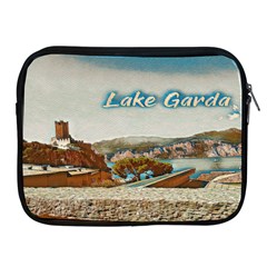 Malcesine Castle On Lake Garda Apple Ipad 2/3/4 Zipper Cases by ConteMonfrey