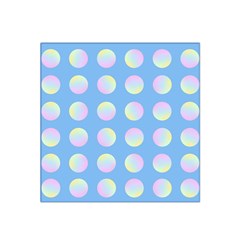 Abstract Stylish Design Pattern Blue Satin Bandana Scarf 22  X 22 