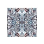 Abstract marble Satin Bandana Scarf 22  x 22  Front