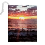 Tropical Sunset Drawstring Pouch (5XL) Back