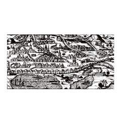 Old Civilization Satin Wrap 35  X 70 