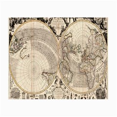 Mapa Mundi - 1774 Small Glasses Cloth by ConteMonfrey
