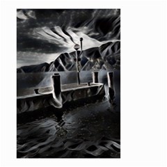 Smokey Pier Small Garden Flag (two Sides)
