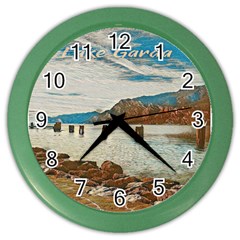 Lake Garda Color Wall Clock