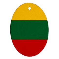 Lithuania Ornament (oval) by tony4urban
