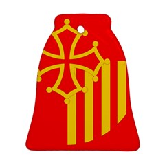 Languedoc Roussillon Flag Bell Ornament (two Sides) by tony4urban