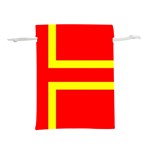 Normandy Flag Lightweight Drawstring Pouch (L) Front