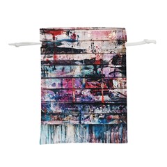 Splattered Paint On Wall Lightweight Drawstring Pouch (l)