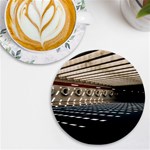 Dark tunnels within a tunnel UV Print Round Tile Coaster Front