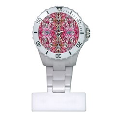 Fuchsia Funky Repeats I Plastic Nurses Watch