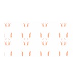 Doberman Pinscher Dog Pattern T- Shirt Doberman Pinscher Dog Pattern T- Shirt Satin Wrap 35  x 70  Front