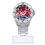 Abstract Art Texture Bubbles Plastic Nurses Watch Front