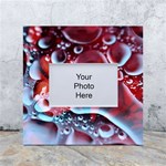 Abstract Art Texture Bubbles White Box Photo Frame 4  x 6  Front