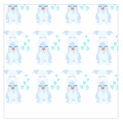 Miniature Schnauzer T- Shirtminiature Schnauzer Dog T- Shirt Square Satin Scarf (36  X 36 )
