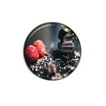 Chocolate dark Hat Clip Ball Marker Front