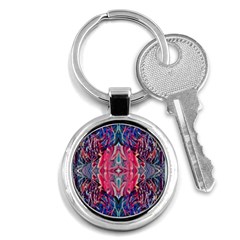 Abstract Arabesque Key Chain (round)