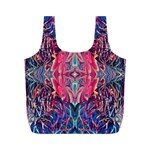 Abstract arabesque Full Print Recycle Bag (M) Back