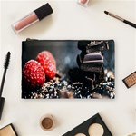 chocolate dark Cosmetic Bag (Medium) Front